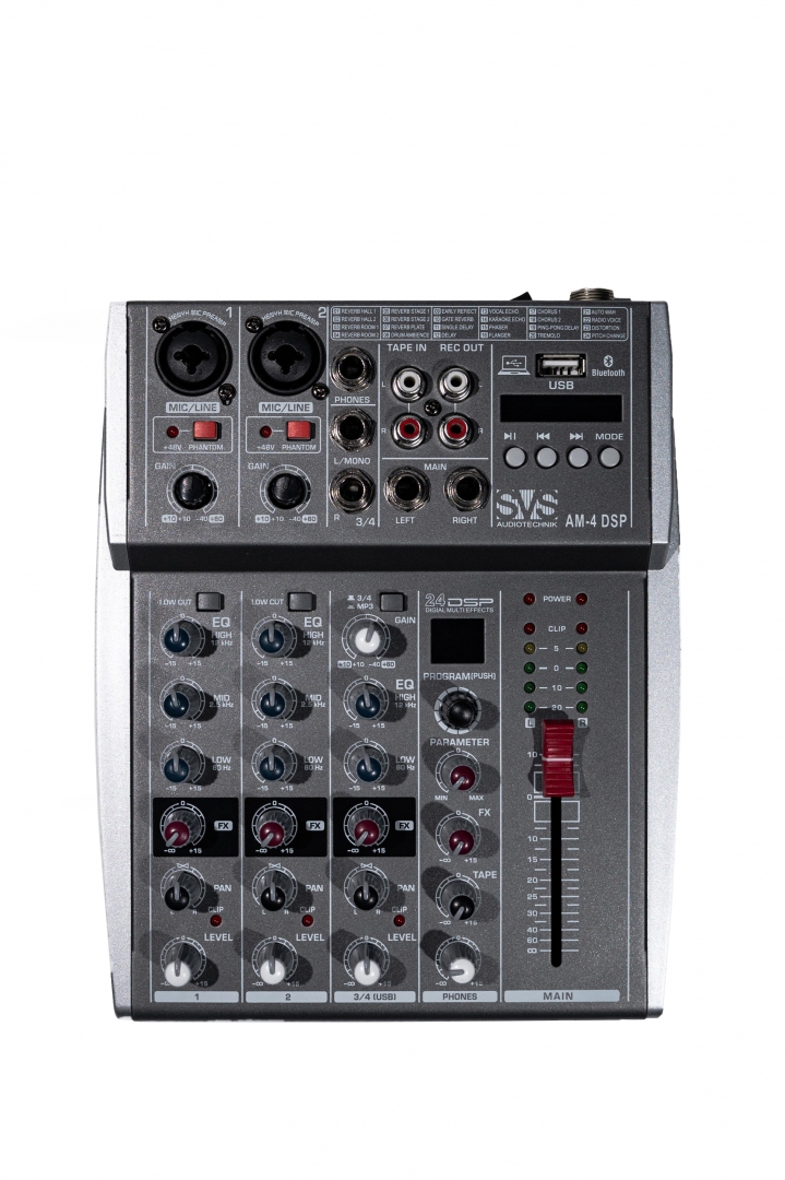 SVS Audiotechnik mixers AM-4 DSP Аналоговый микшерный пульт, 4-канала в Муроме