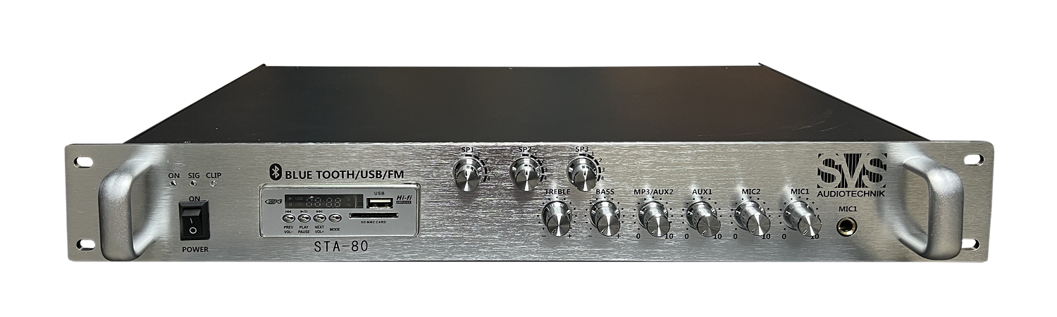 SVS Audiotechnik STA-80 Микшер-усилитель для систем Public Address в Муроме